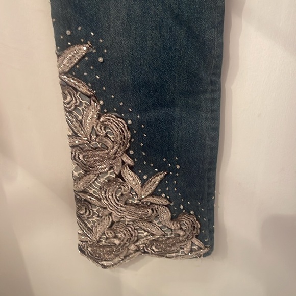 Jeans with sequins size 0 - Picture 3 of 5